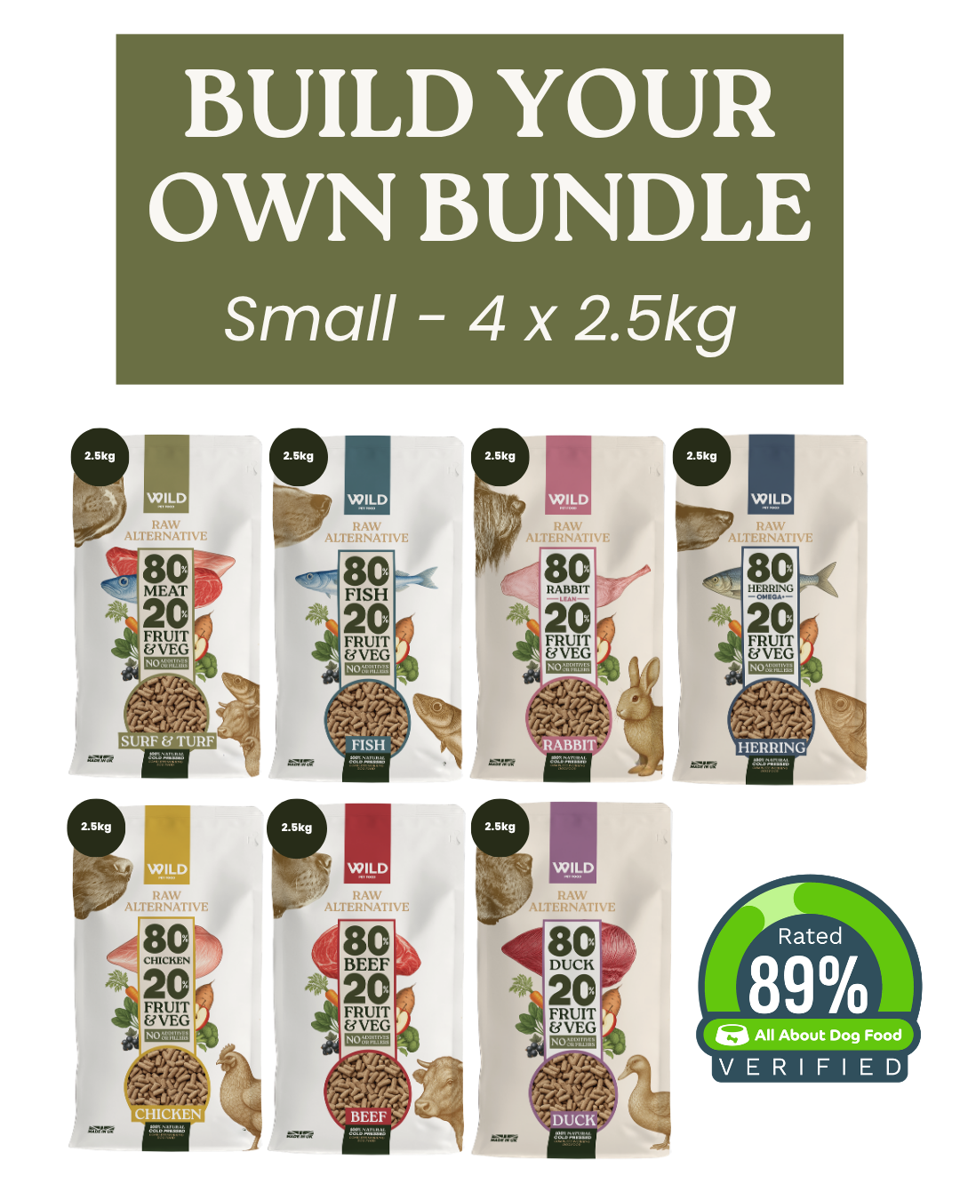 Individual 2.5kg Recipes
