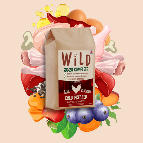 Chicken - 80/20 Cold-pressed Dry Dog Food