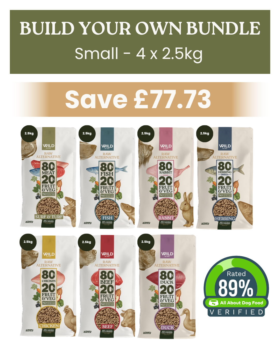 Build Your Own Bundle (Small - 4 x 2.5kg)
