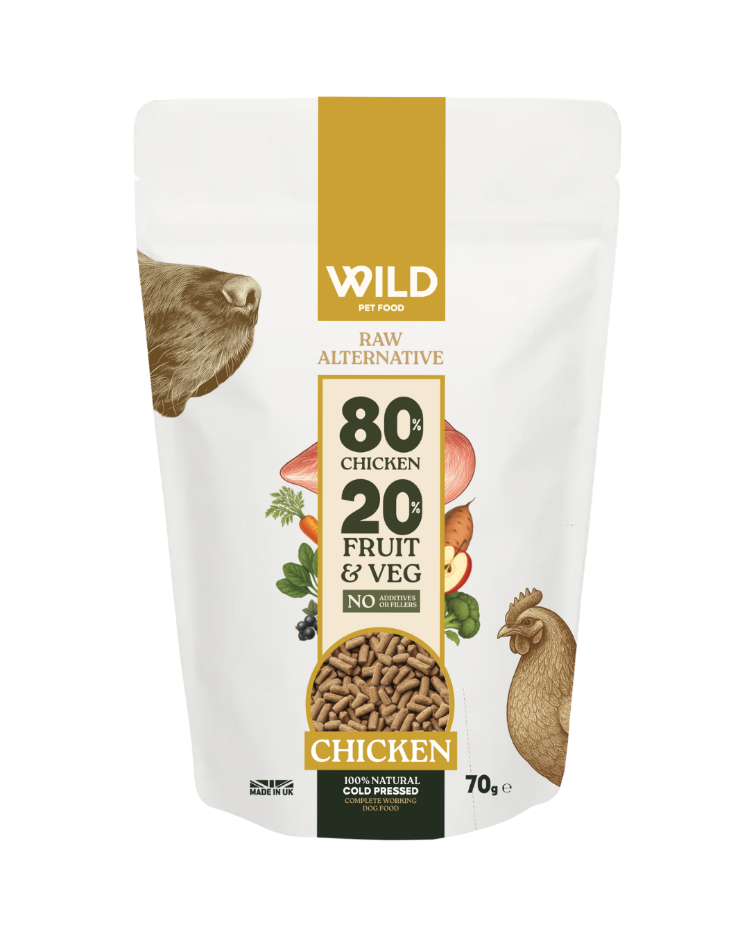 TRADE Cold-Pressed 80:20 Samples (70g)