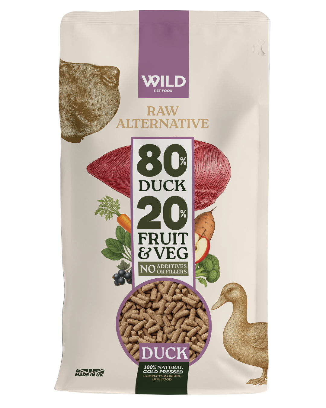 Duck 80:20 Cold-Pressed (10kg)