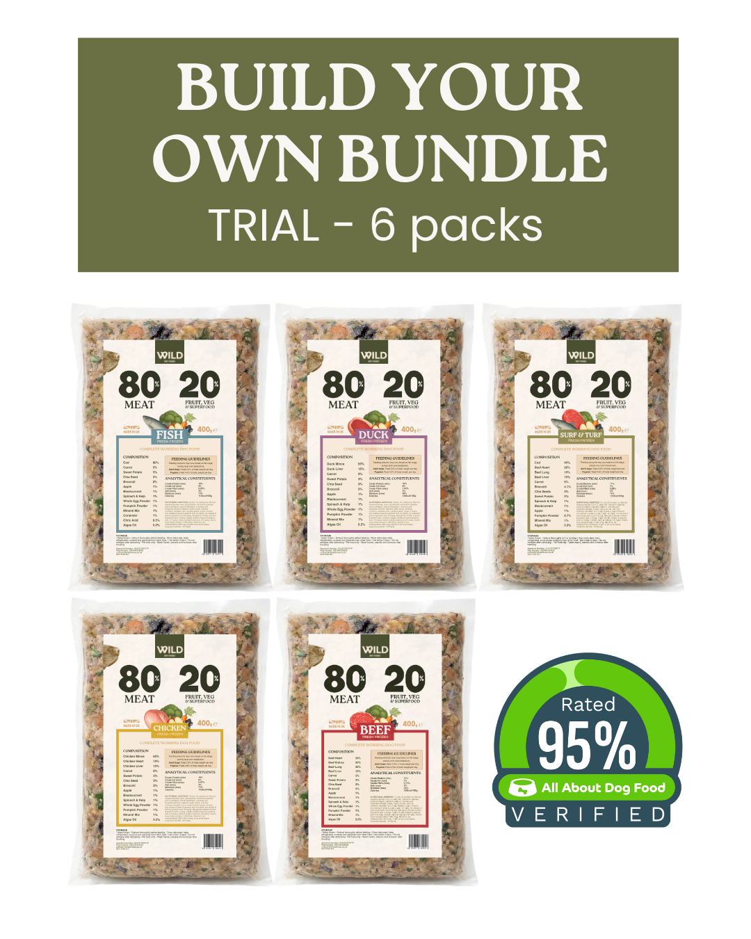 Trial Fresh Frozen Bundle (6 x 400g)
