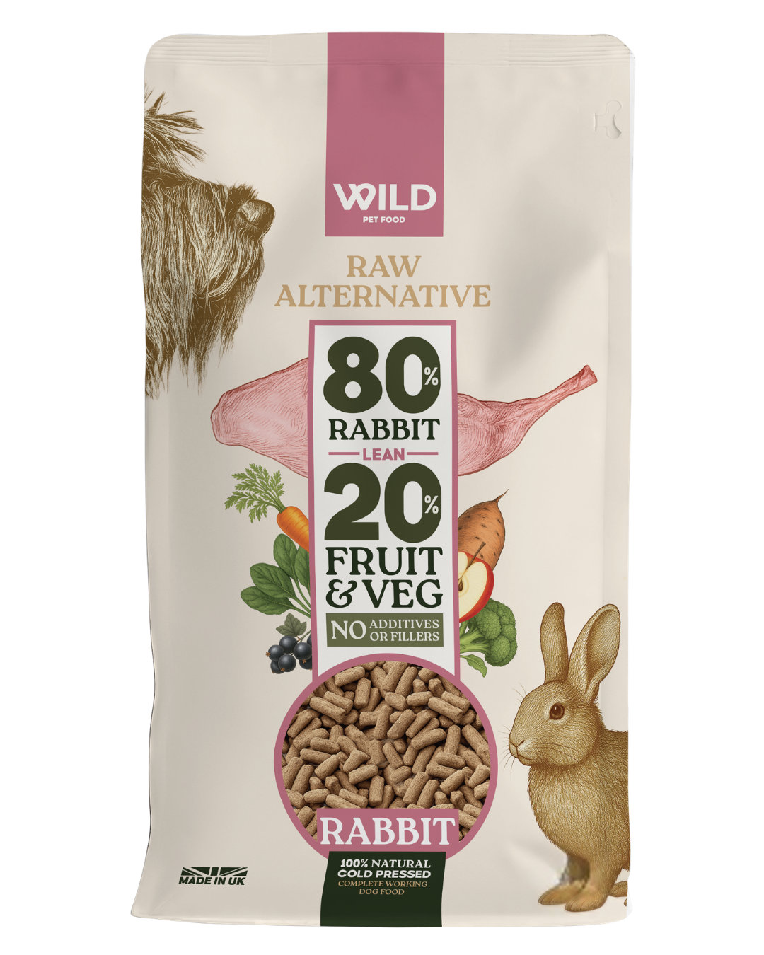 Rabbit 80:20 Lean Cold-Pressed (10kg)