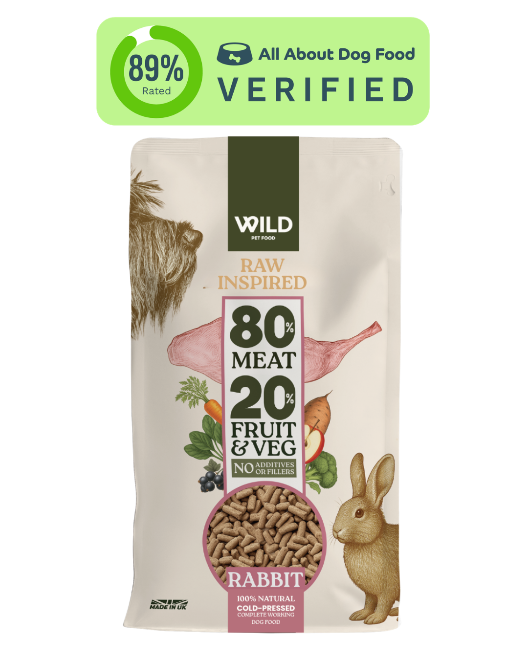 Rabbit 80:20 Lean Cold-Pressed (10kg)