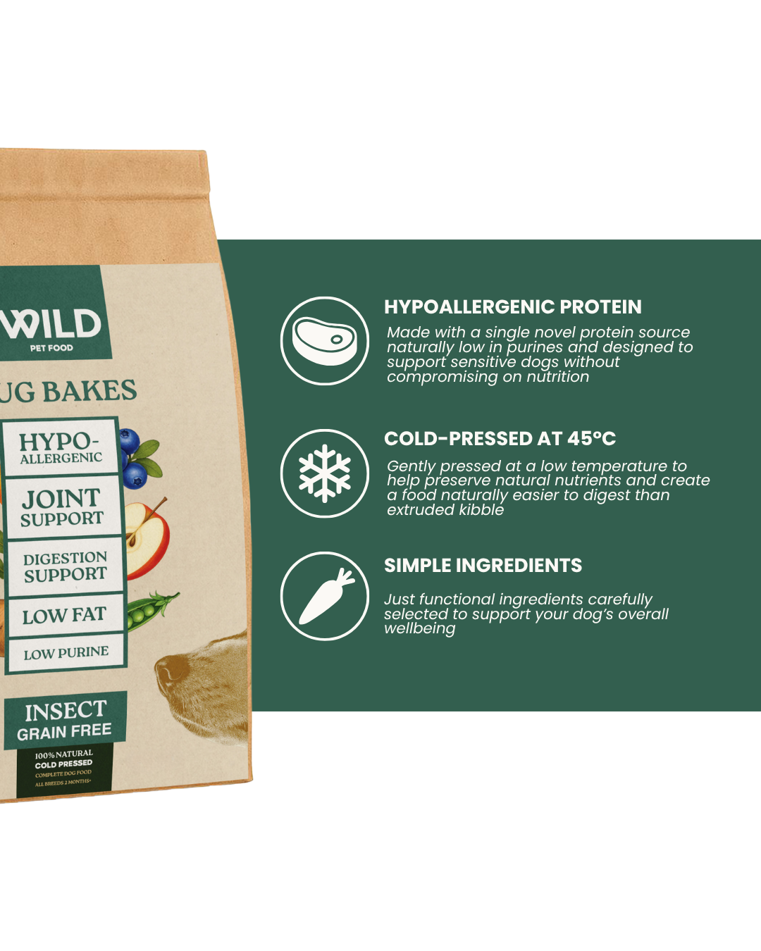Bug Bakes Insect Grain Free (10kg)