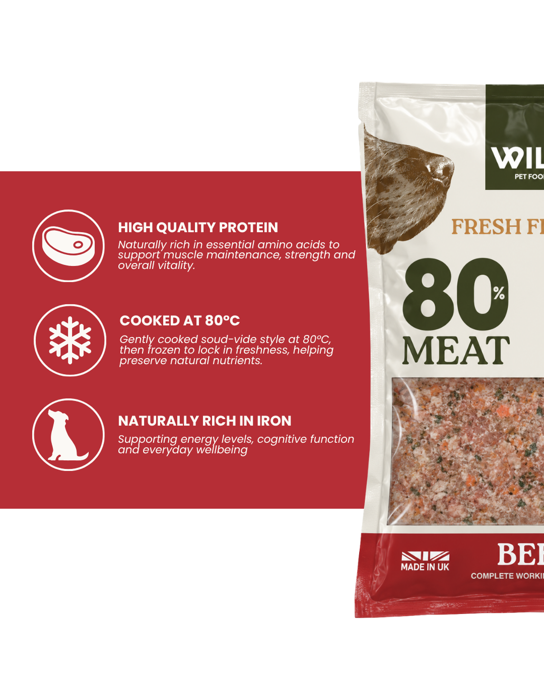 TRADE Beef 80:20 Fresh (400g Packs)
