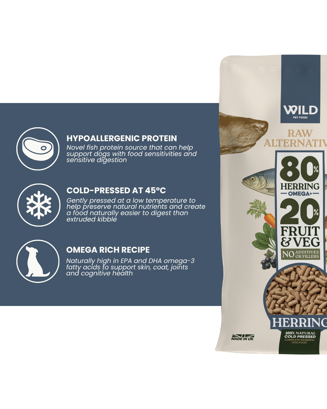 TRADE Herring 80:20 Omega+ Cold-Pressed