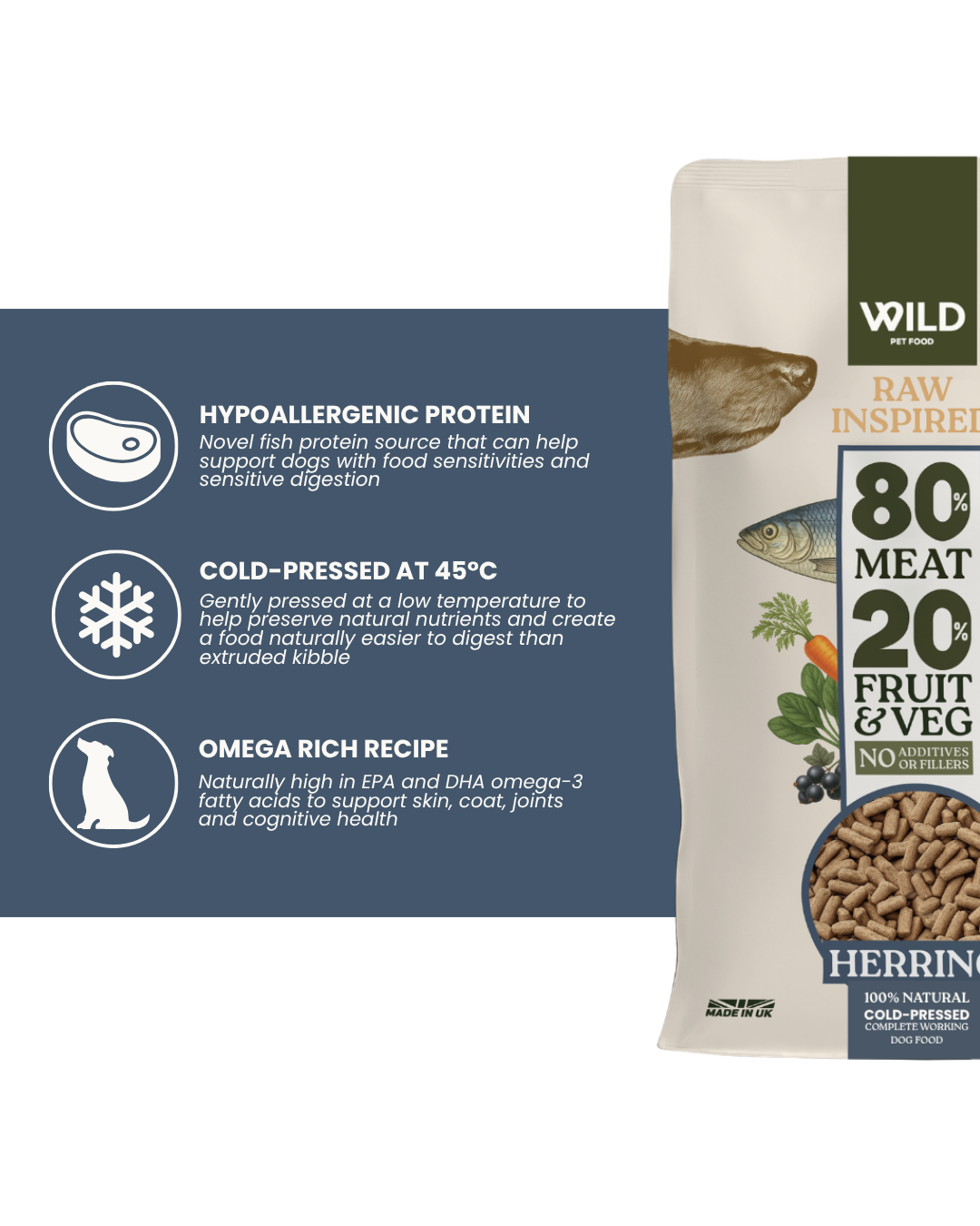 TRADE Herring 80:20 Omega+ Cold-Pressed