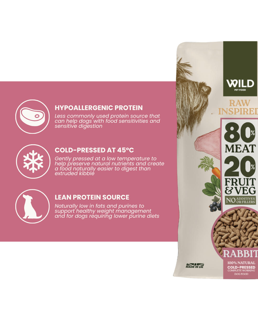 TRADE Rabbit 80:20 Lean Cold-Pressed
