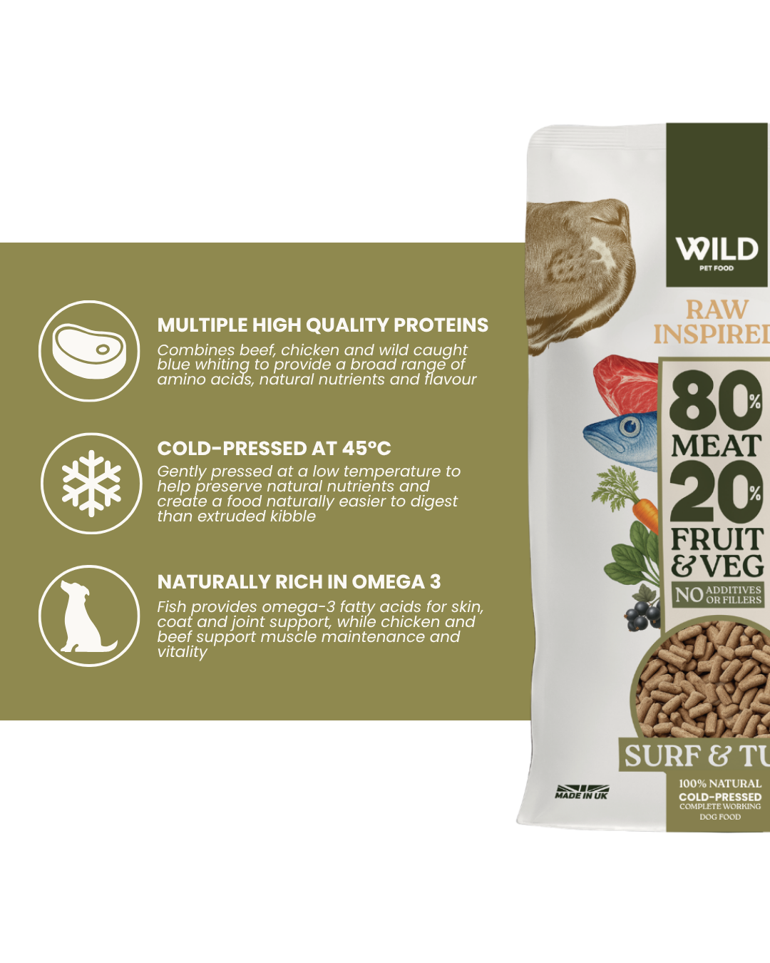 Surf & Turf 80:20 Cold-Pressed (10kg)