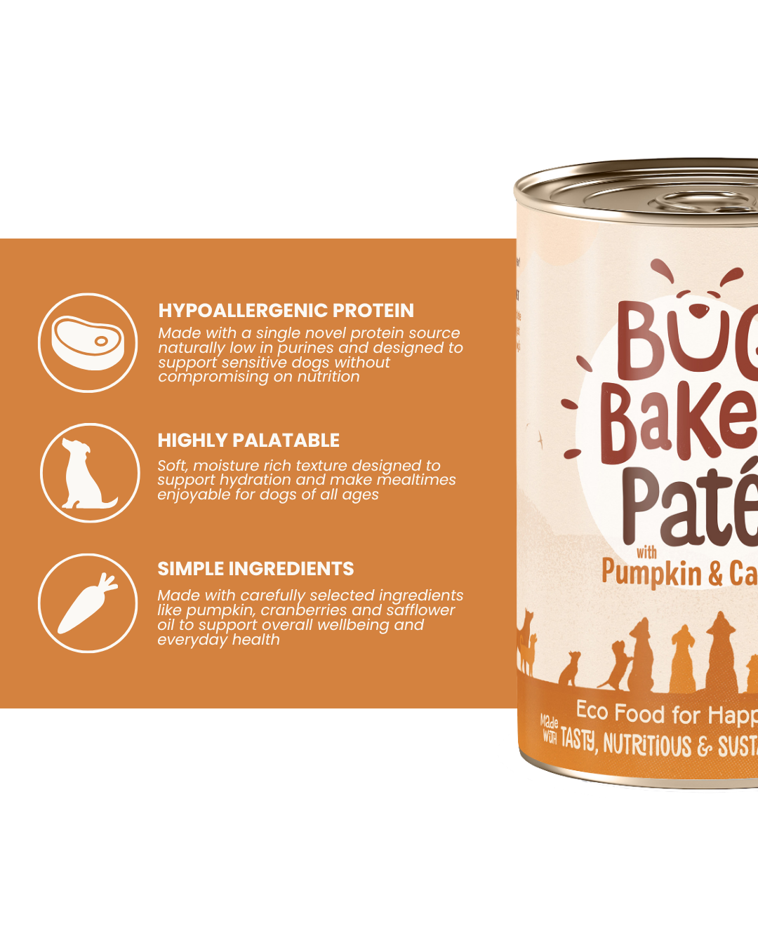TRADE Bug Bakes Hypoallergenic Paté