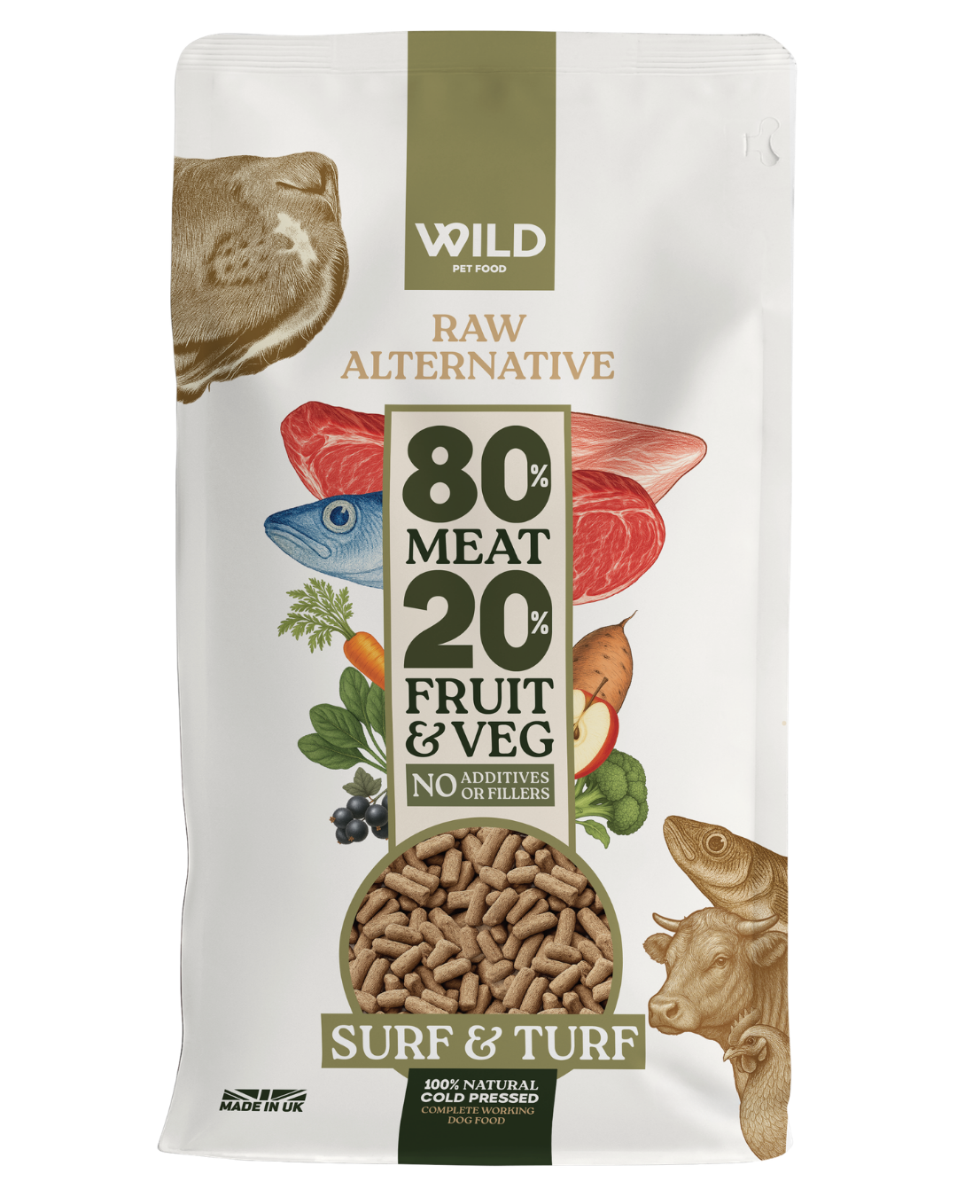 Surf & Turf 80:20 Cold-Pressed (10kg)
