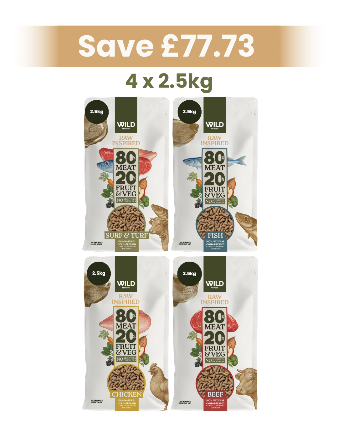 Small 80:20 Variety Bundle