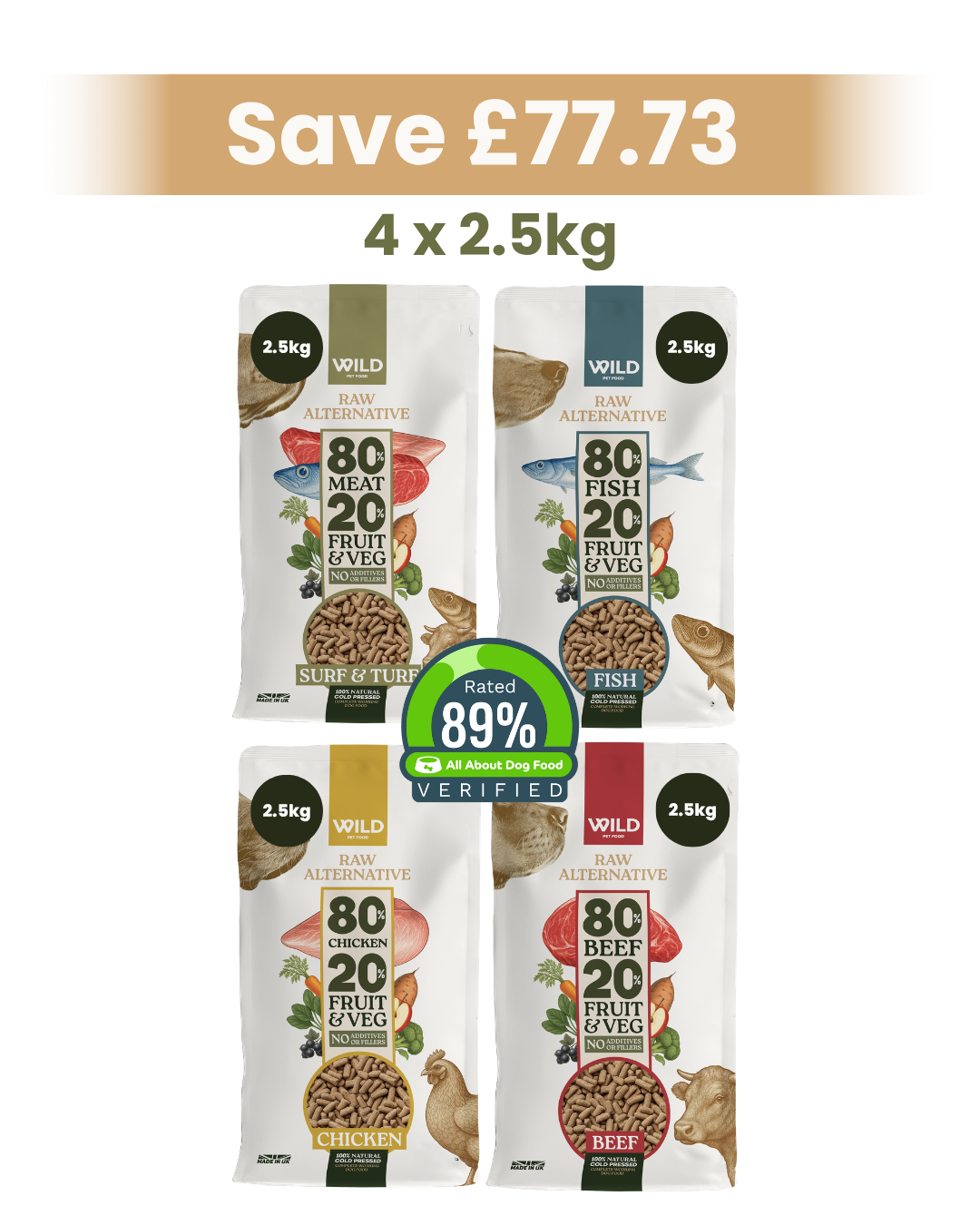 Small 80:20 Variety Bundle